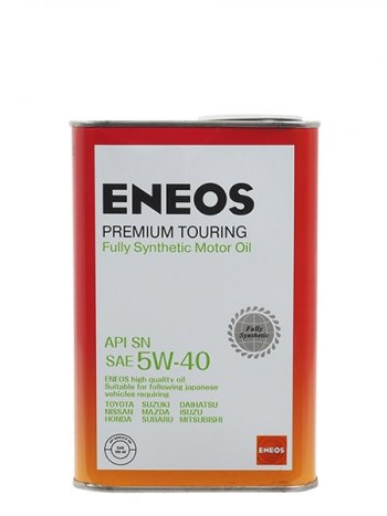 1 359 р. Масло моторное синтетическое ENEOS Premium Touring 5W-40 SN 1л ENEOS 8809478942148  с доставкой в г. Майкоп. Увеличить фотографию 1