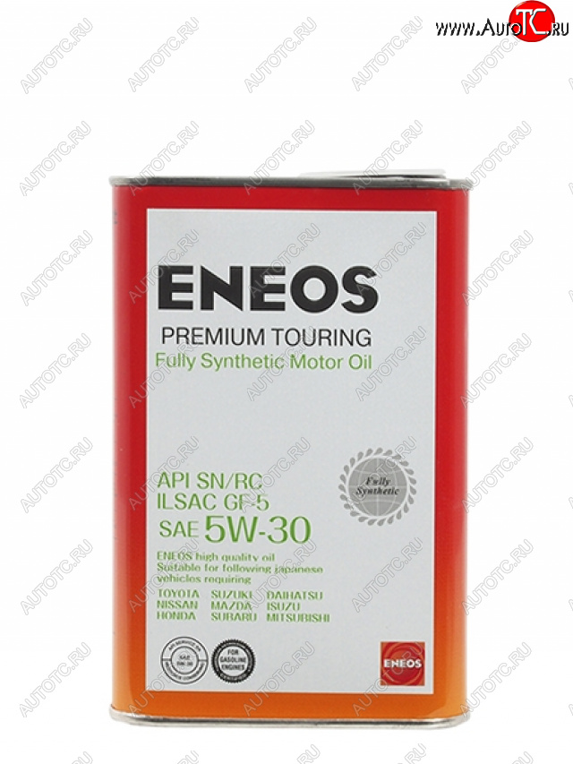 1 359 р. Масло моторное синтетическое ENEOS Premium Touring 5W-30 SN 1л ENEOS 8809478942193  с доставкой в г. Майкоп
