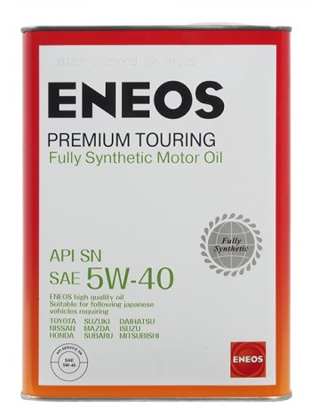 4 999 р. Масло моторное синтетическое ENEOS Premium Touring 5W-40 SN 4л ENEOS 8809478942162  с доставкой в г. Майкоп. Увеличить фотографию 1