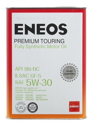 4 999 р. Масло моторное синтетическое ENEOS Premium Touring 5W-30 SN 4л ENEOS 8809478942216  с доставкой в г. Майкоп. Увеличить фотографию 1