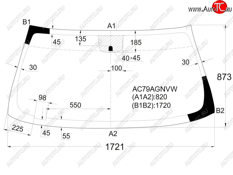 6 699 р. Стекло лобовое (Молдинг) Chevrolet Tahoe 06-14  Cadillac Escalade 06-15  Chevrolet Silverado 07-13 FUYAO AC79AGNVW  с доставкой в г. Майкоп