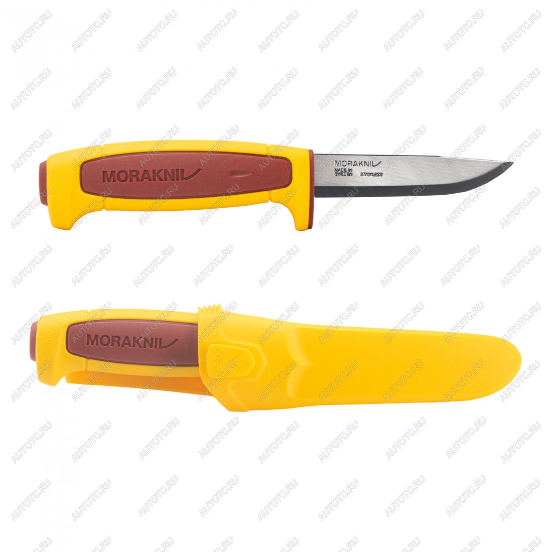 1 689 р. Нож MORAKNIV Basic 546 лимитированный 2023, длина клинка 91 мм, желтый  14148  с доставкой в г. Майкоп