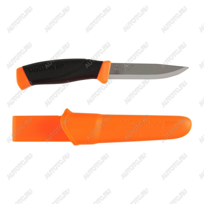 2 459 р. Нож MORAKNIV Companion F Orange, длина клинка 103 мм, оранжевый  11824  с доставкой в г. Майкоп