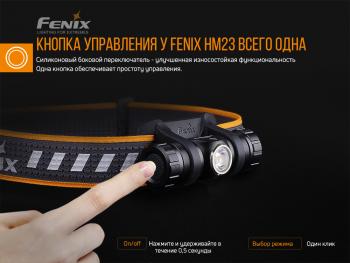 4 189 р. Фонарь налобный FENIX HM23  hm23  с доставкой в г. Майкоп. Увеличить фотографию 14