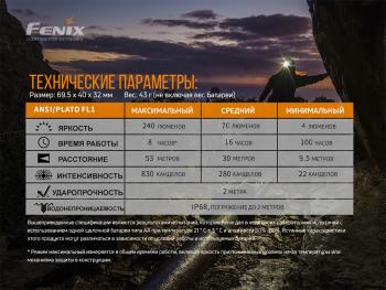 4 189 р. Фонарь налобный FENIX HM23SE Cree LED Limited Edition  hm23se  с доставкой в г. Майкоп. Увеличить фотографию 8