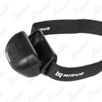 1 219 р. Фонарь налобный NISUS 200 LM, IP44, USB  n-fn-hl05-d  с доставкой в г. Майкоп. Увеличить фотографию 11