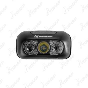 1 029 р. Фонарь налобный NISUS 3056S, сенсорный 120 LM, IPX4, USB 3056S  an-fn-3056s  с доставкой в г. Майкоп. Увеличить фотографию 2