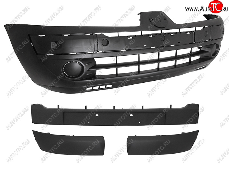 4 499 р. Бампер передний Renault Clio 01-06  Symbol 02-06 EUROBUMP REN07CL005T  с доставкой в г. Майкоп