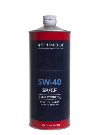 1 199 р. Масло моторное синтетическое SHINOBI SPCF 5W-40 1L SHINOBI SH0011  с доставкой в г. Майкоп. Увеличить фотографию 1