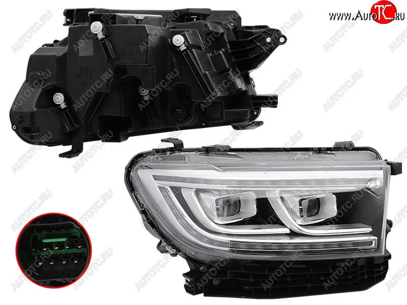 24 799 р. Фара правая (LED) SAT  Great Wall Poer (2021-2025)  с доставкой в г. Майкоп