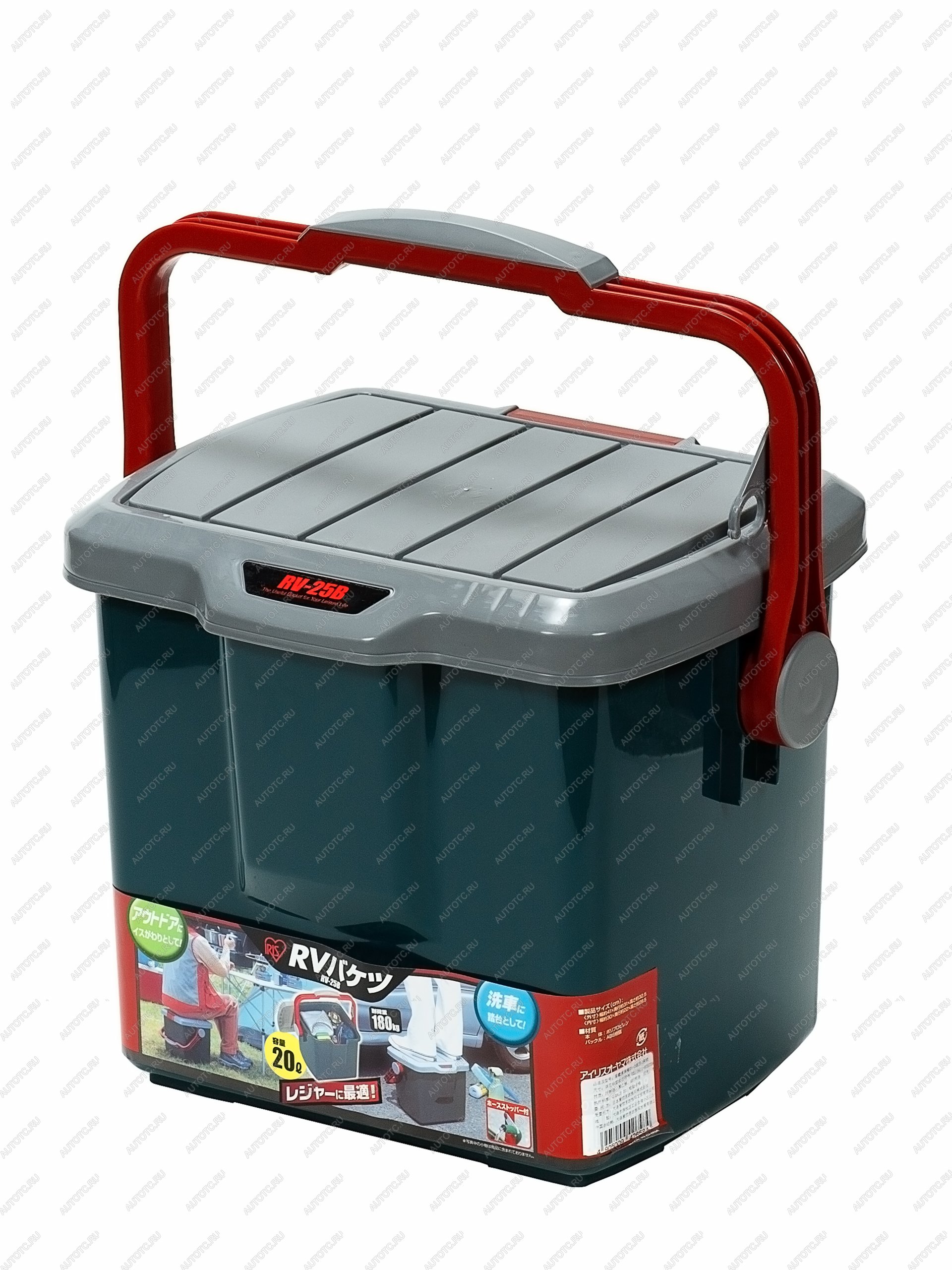 2 319 р. Ящик экспедиционный IRIS RV BOX Bucket 25B, 20 л 41x31x32 см (уценка)  bucket 25b_u  с доставкой в г. Майкоп
