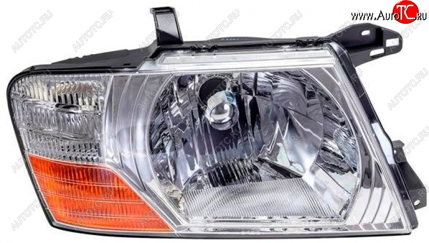 7 449 р. Правая фара (под корректор) DEPO  Mitsubishi Montero  V60 - Pajero  3 V70  с доставкой в г. Майкоп
