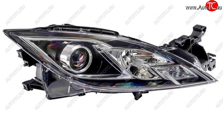 14 399 р. Правая фара (корректор) BodyParts  Mazda 6  GH (2007-2010) дорестайлинг седан  с доставкой в г. Майкоп