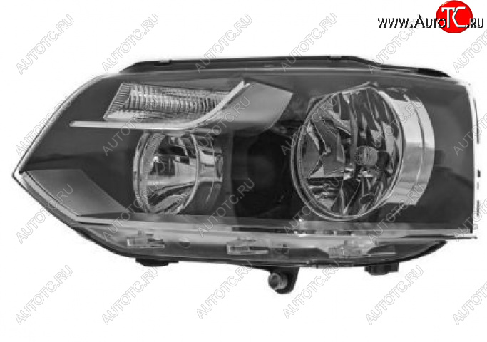 14 399 р. Левая фара (c электрокорректором) DEPO Volkswagen Transporter T5 рестайлинг (2009-2015)  с доставкой в г. Майкоп