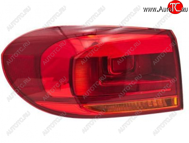 5 799 р. Левый фонарь DEPO Volkswagen Tiguan NF рестайлинг (2011-2017)  с доставкой в г. Майкоп