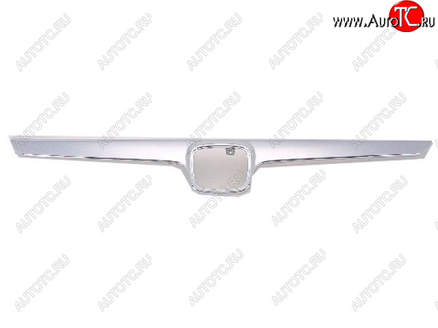 3 899 р. Молдинг решетки радиатора (пр-во Тайвань) BODYPARTS  Honda Civic  FD (2005-2008) седан дорестайлинг (хром)  с доставкой в г. Майкоп
