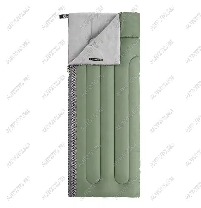 3 239 р. Мешок спальный Naturehike L150, 190х75см, (ТК: +13C), (левый), зеленый  nh20msd05-swll  с доставкой в г. Майкоп