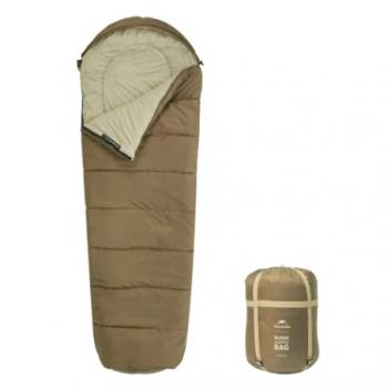 4 729 р. Мешок спальный Naturehike Mummy MJ600, 210х80 см, (правый) (ТК: -5C), коричневый  cnk2300sd014-dbr  с доставкой в г. Майкоп. Увеличить фотографию 1
