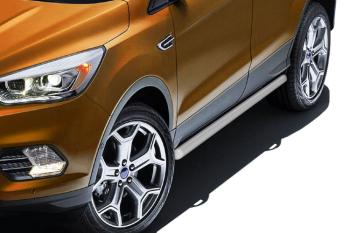 13 649 р. Защита порогов d76 с проступью (2WD) Slitkoff Haval Jolion дорестайлинг (2020-2024) (Сталь с полимерным покрытием в цвет серебристые)  с доставкой в г. Майкоп. Увеличить фотографию 2