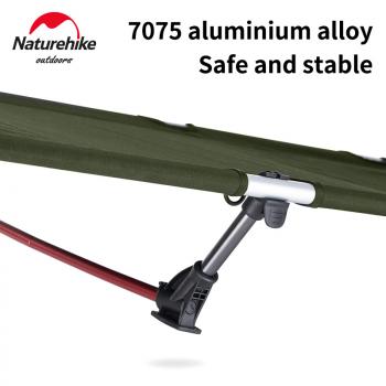 8 939 р. Раскладушка Naturehike XJC05, 190х65х15 см, до150 кг, темно-зеленая  nh20jj001-agr  с доставкой в г. Майкоп. Увеличить фотографию 6