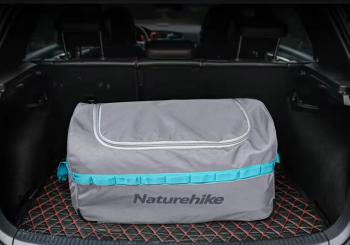 3 329 р. Сумка дорожная Naturehike А027, с колесами,110 л., серая  nh18x027-l-lg  с доставкой в г. Майкоп. Увеличить фотографию 11