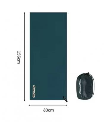1 859 р. Тряпка кемпинговая Naturehike, 156х80 см, синяя  cnk2300ss010-15680bl  с доставкой в г. Майкоп. Увеличить фотографию 1