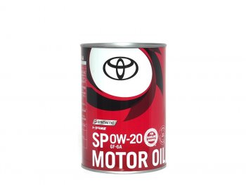 1 779 р. Масло моторное TOYOTA (металлическая канистра)   0W-20 1Л TOYOTA 08880-13206  с доставкой в г. Майкоп. Увеличить фотографию 1