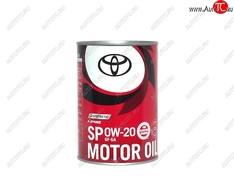 1 779 р. Масло моторное TOYOTA (металлическая канистра)   0W-20 1Л TOYOTA 08880-13206  с доставкой в г. Майкоп