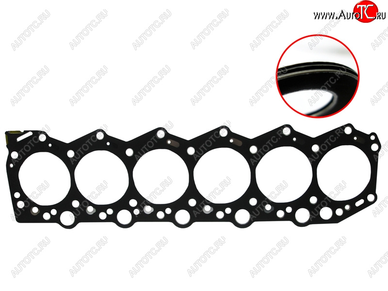 11 399 р. Прокладка головки блока 1HDFTE (T=1,00) LAND CRUISER J7#J8#J10# 98- TOYOTA 11115-17031-01  с доставкой в г. Майкоп