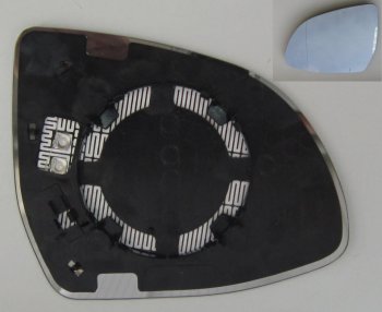 849 р. X5 13-15 {F25 14- F16 14-15} СТЕКЛО ЗЕРКАЛА ЛЕВ С ПОДОГРЕВ (aspherical) (Тайвань) BodyParts bmf1513-460-l  с доставкой в г. Майкоп. Увеличить фотографию 1