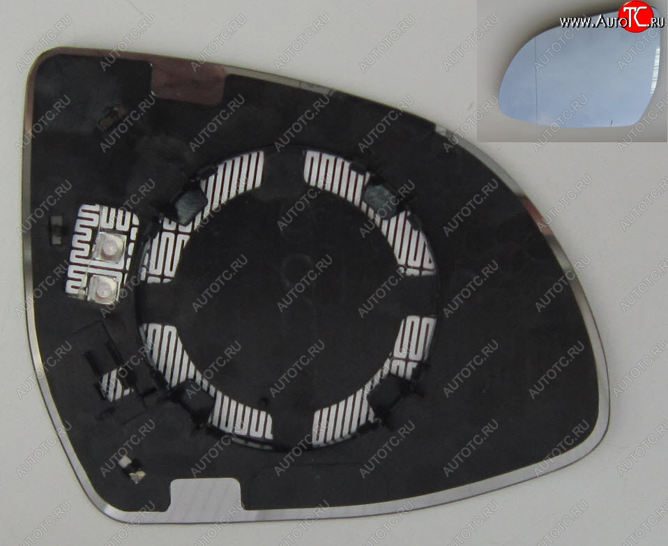 849 р. X5 13-15 {F25 14- F16 14-15} СТЕКЛО ЗЕРКАЛА ЛЕВ С ПОДОГРЕВ (aspherical) (Тайвань) BodyParts bmf1513-460-l  с доставкой в г. Майкоп