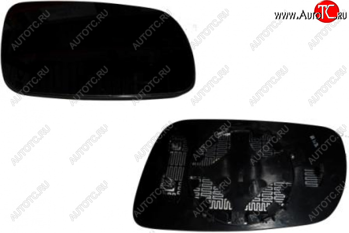 799 р. OCTAVIA 96- {FABIA 98-05SHARAN 98-} СТЕКЛО ЗЕРКАЛА ПРАВ С ПОДОГРЕВ (convex) БОЛЬШ (Тайвань) BodyParts sdoct96-460-r  с доставкой в г. Майкоп
