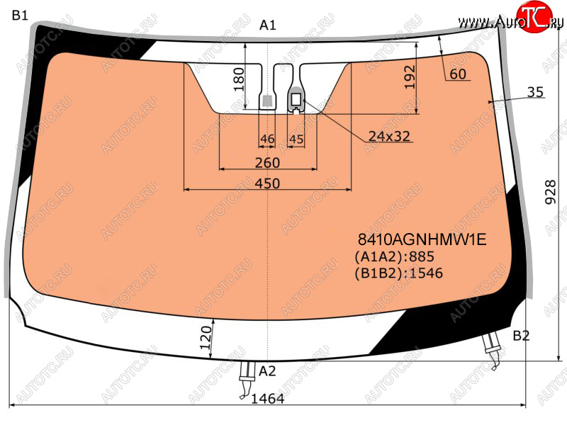 22 699 р. Стекло лобовое (Обогрев полный Датчик дождя Молдинг) Toyota RAV4 (XA40) 12-19 FUYAO 8410AGNHMW1E  с доставкой в г. Майкоп