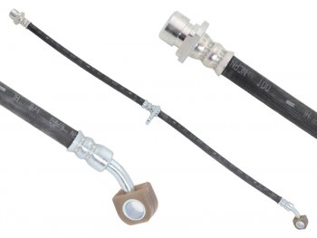 Шланг тормозной перед LH MIYACO Honda Civic ( FN,  FD,  FK,FN,  FB,  FC,  FK7) (2005-2019) купе дорестайлинг, седан дорестайлинг, хэтчбэк 5 дв. дорестайлинг, купе рестайлинг, седан рестайлинг, хэтчбэк 5 дв. рестайлинг, седан,  седан дорестайлинг