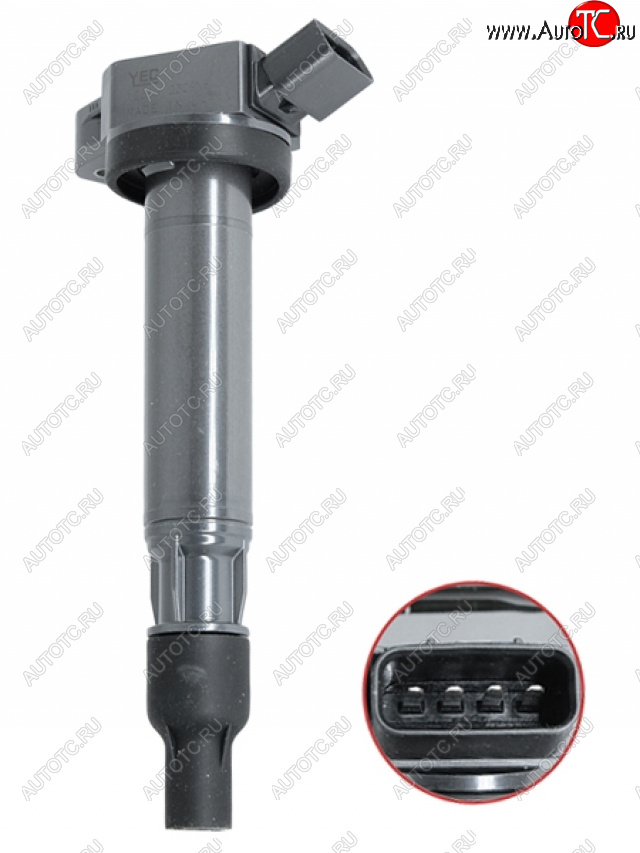 3 179 р. Катушка зажигания TOYOTA 2,3GR#, 3UR# 2ARFXE, 05- YEC IGC125A  с доставкой в г. Майкоп
