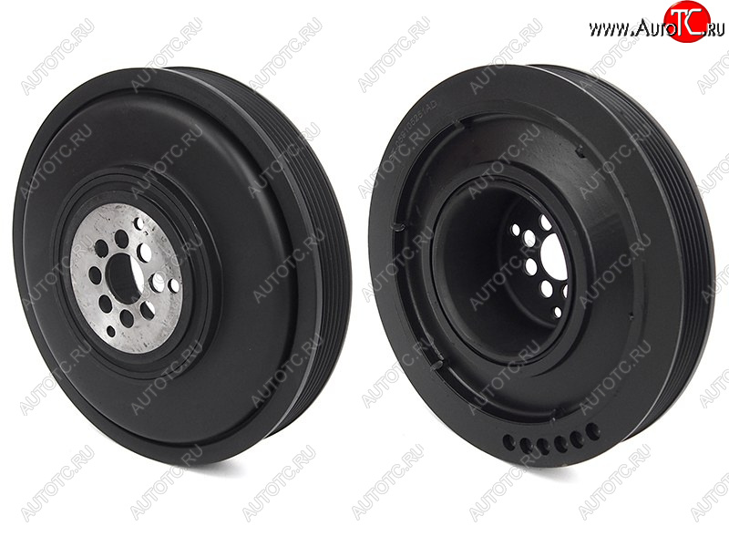7 449 р. Шкив коленвала VOLKSWAGEN TOUAREG 03-16PHAETON 02-16AUDI Q7 06-15A8A6A6 ALLROADA5S5 09- SAT ST-059105251AD  с доставкой в г. Майкоп