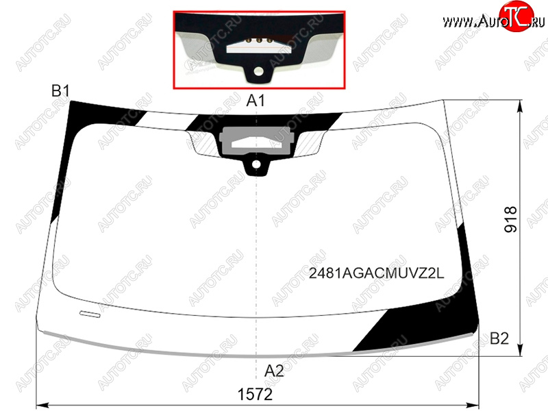 27 649 р. Стекло лобовое (Три камеры Датчик дождя Проекция Молдинг) BMW 7-Series 19-23 FUYAO 2481AGACMUVZ2L  с доставкой в г. Майкоп