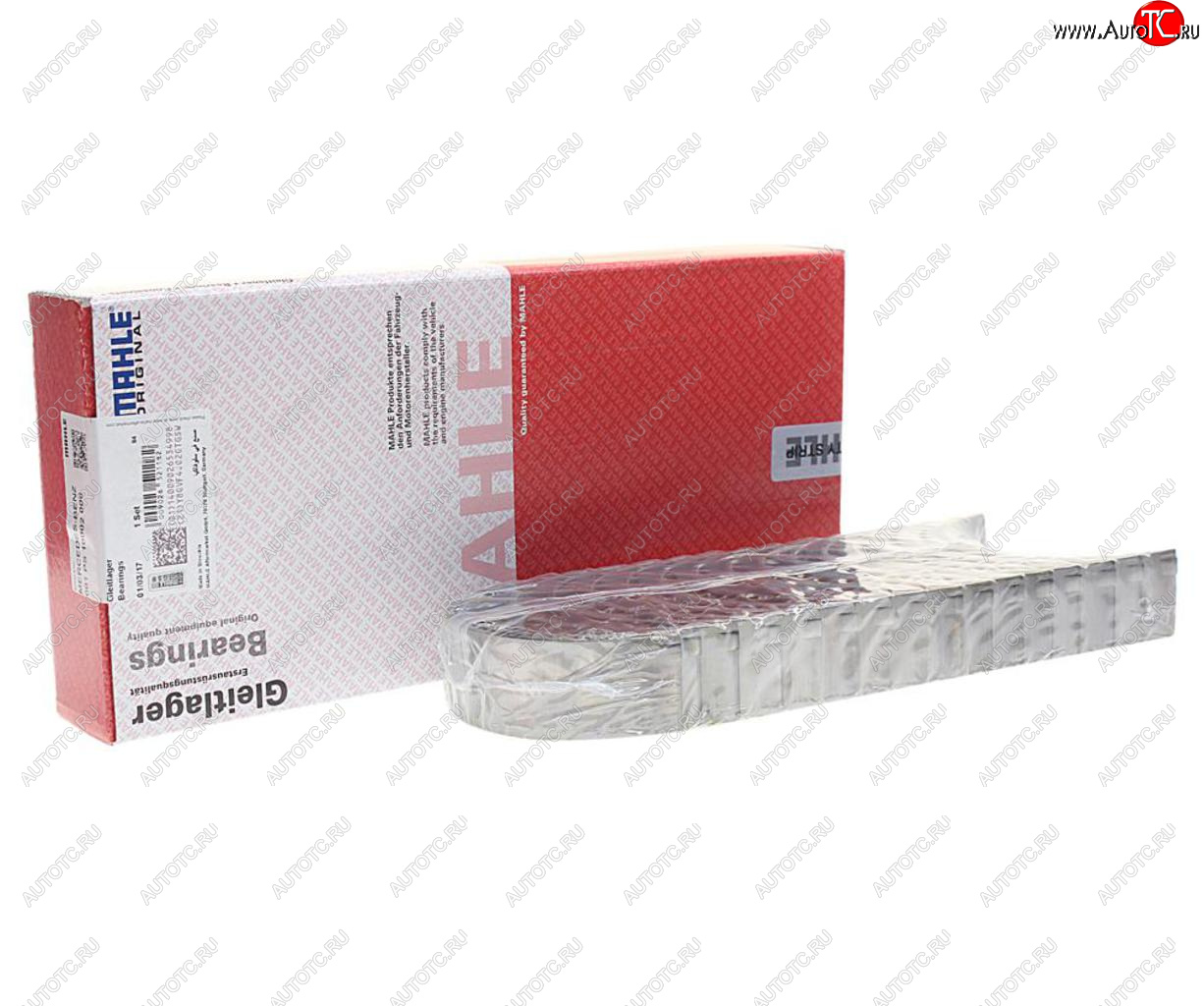 14 799 р. Вкладыши MERCEDES дв.OM402,422,442 шатунные STD комплект (16шт.) MAHLE MAHLE 001ps10002000  с доставкой в г. Майкоп