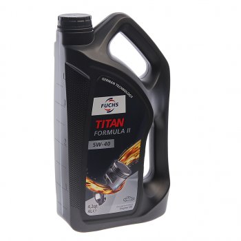 4 999 р. Масло моторное TITAN Formula II 5W40 синт.4л FUCHS FUCHS 0059941003  с доставкой в г. Майкоп. Увеличить фотографию 1