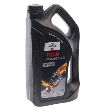 3 299 р. Масло моторное TITAN Formula II LL 5W40 синт.4л FUCHS FUCHS 0069491006  с доставкой в г. Майкоп. Увеличить фотографию 1