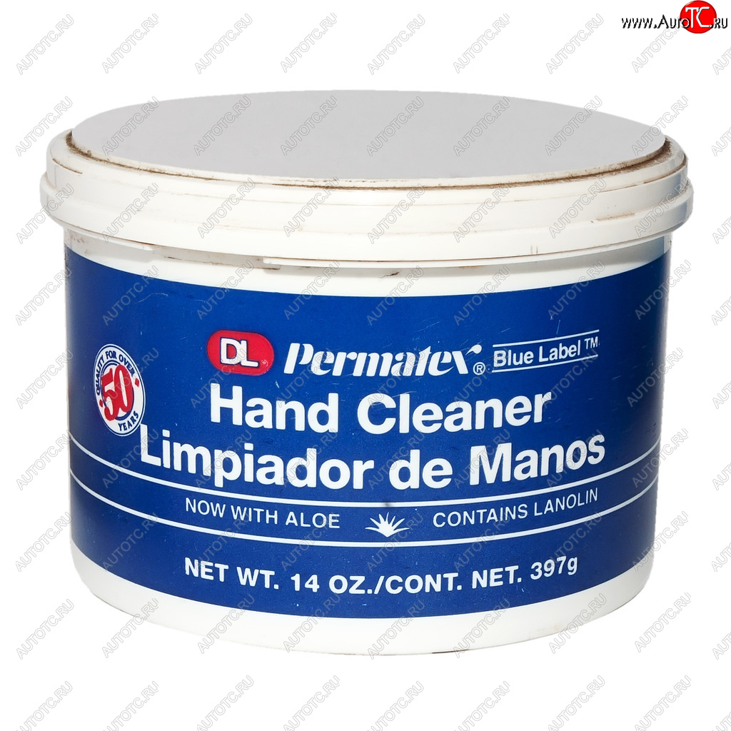 1 289 р. Очиститель рук крем для сухой очистки 397г Blue Label Cream Hand Cleaner PERMATEX PERMATEX 01013  с доставкой в г. Майкоп