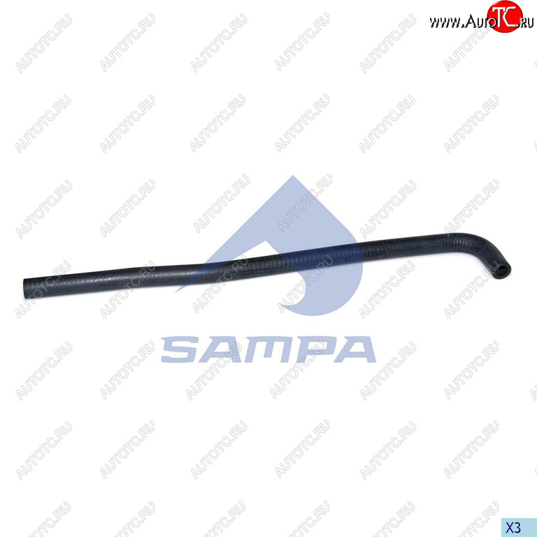 479 р. Шланг КАМАЗ-5490 MERCEDES радиатора SAMPA SAMPA 010.319  с доставкой в г. Майкоп