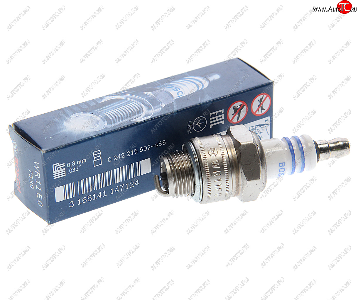 299 р. Свеча зажигания WR11E0 BOSCH BOSCH 0242215502  с доставкой в г. Майкоп