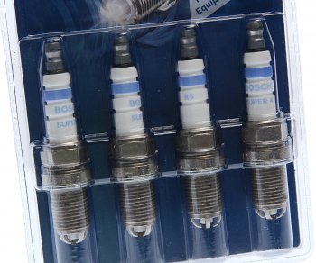 1 539 р. Свеча зажигания FR91X SUPER-4 комплект BOSCH BOSCH 0242222804  с доставкой в г. Майкоп. Увеличить фотографию 2