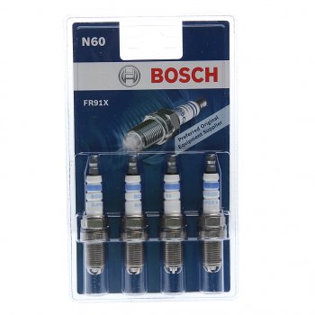 1 539 р. Свеча зажигания FR91X SUPER-4 комплект BOSCH BOSCH 0242222804  с доставкой в г. Майкоп. Увеличить фотографию 1