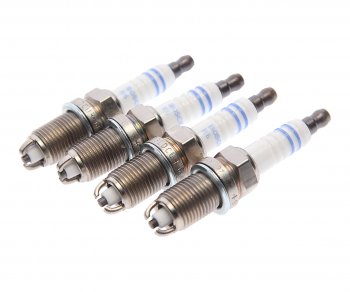 1 039 р. Свеча зажигания FLR8LDСU+ 1.0 (4шт.) BOSCH BOSCH 0242229878  с доставкой в г. Майкоп. Увеличить фотографию 1