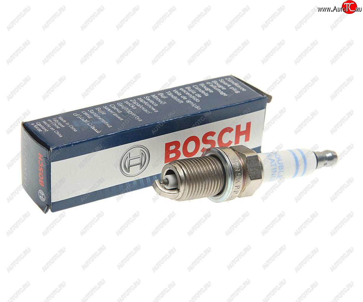 949 р. Свеча зажигания VW AUDI SEAT SKODA (04-) (1.82.0 TSITFSI) FR5KPP332S BOSCH BOSCH 0242245576  с доставкой в г. Майкоп