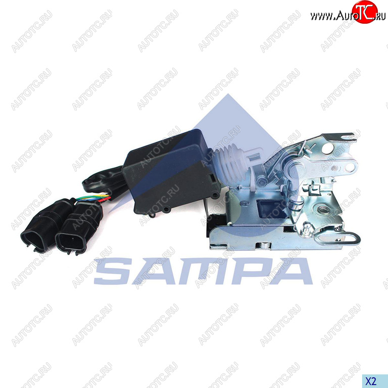 4 999 р. Замок двери MAN TGA левый SAMPA SAMPA 024.255  с доставкой в г. Майкоп