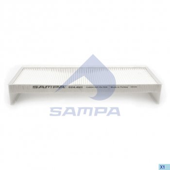 999 р. Фильтр воздушный салона MAN TGA,TGL,TGM SAMPA SAMPA 024.492-01  с доставкой в г. Майкоп. Увеличить фотографию 1