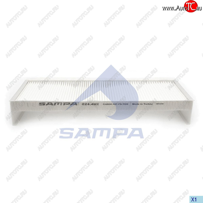 999 р. Фильтр воздушный салона MAN TGA,TGL,TGM SAMPA SAMPA 024.492-01  с доставкой в г. Майкоп